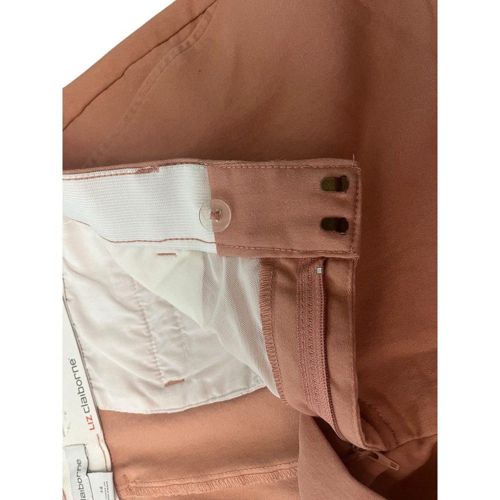 Liz Clayborn straight‎ leg ankle length size 14 women's pants - Picture 8 of 10